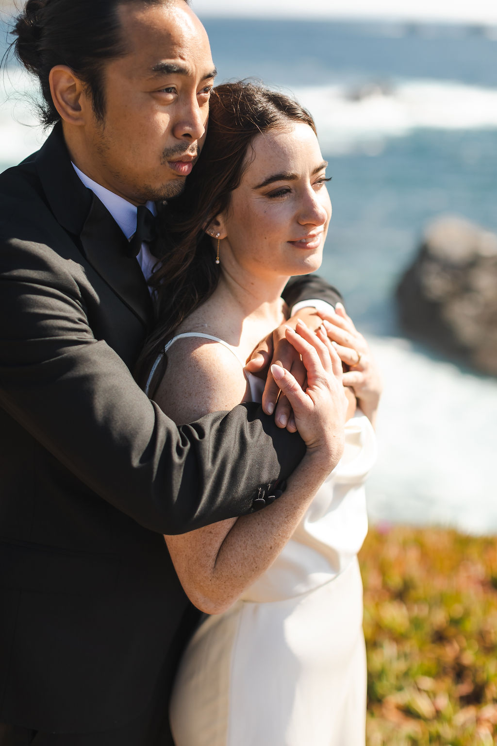 Big Sur Bride and groom 