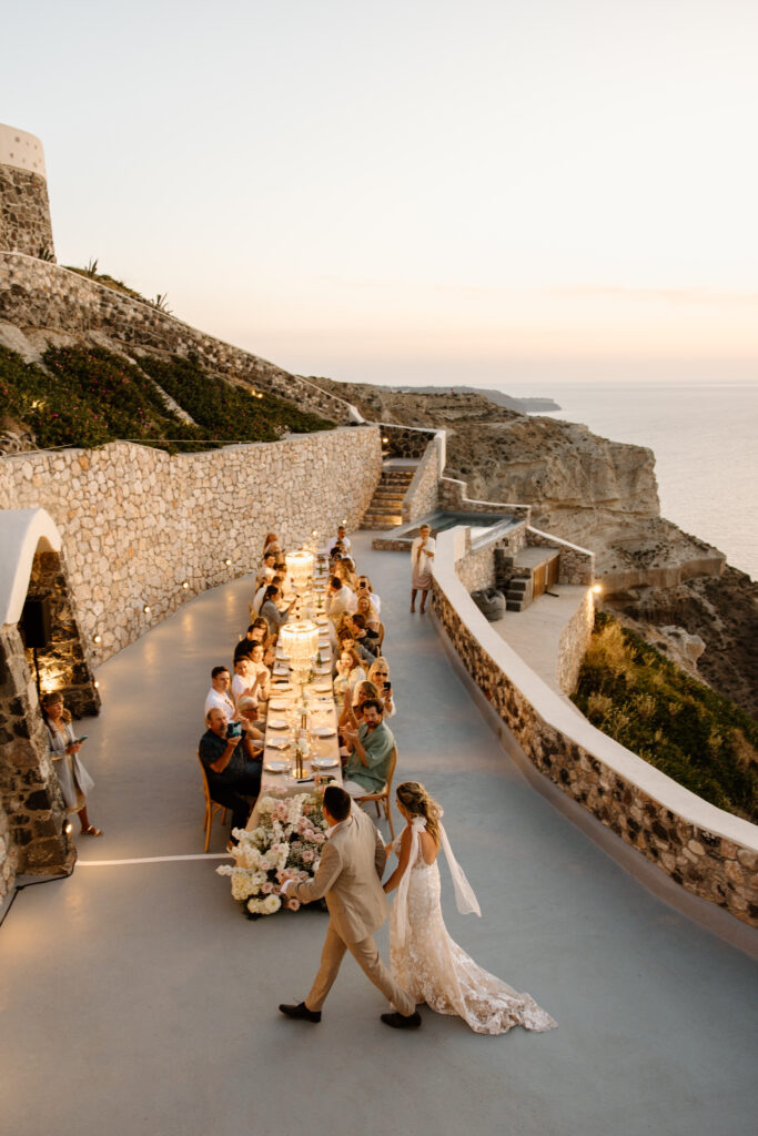 Destination Santorini wedding