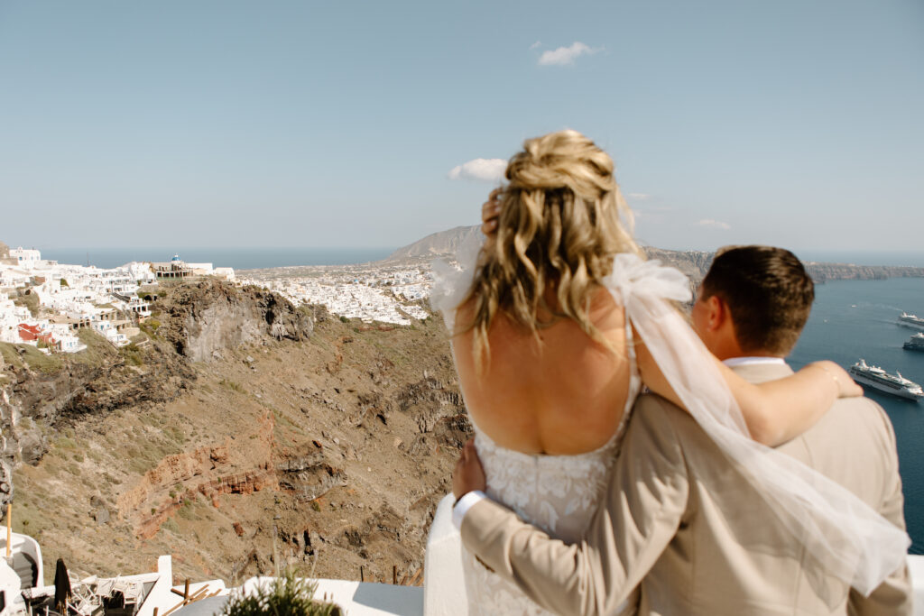 Destination Santorini wedding