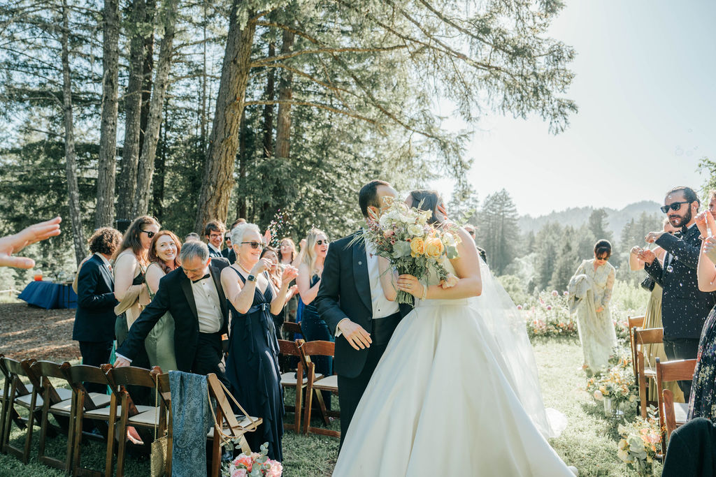 Golden hour bridal portrait capturing the romantic elegance of this Vintage-Inspired Wedding